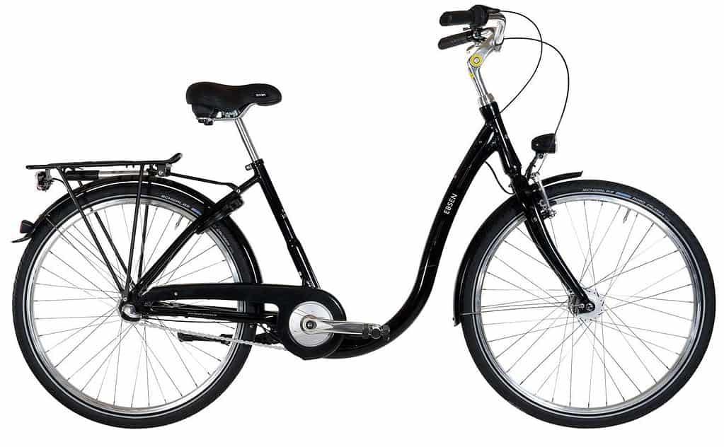 Ebsen-Porto Damenrad Tiefeinsteiger auf Blåvand Bike mieten